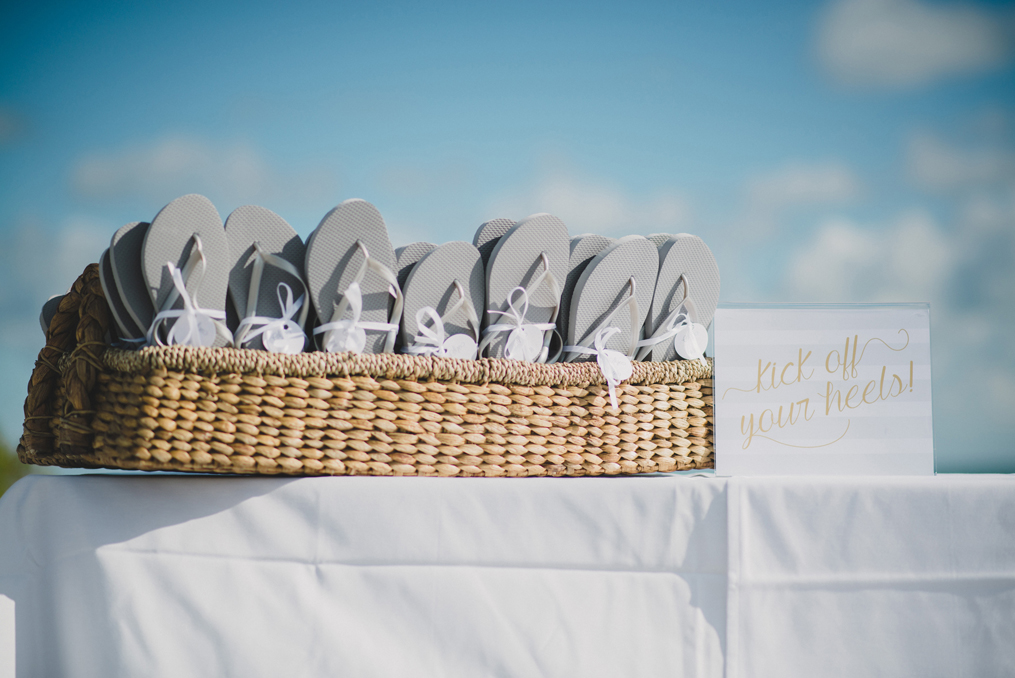 Grey Script Sanibel Wedding Kick off your heels sign